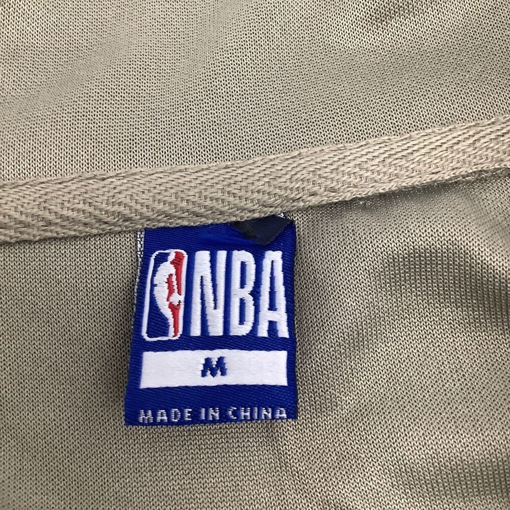 NBA Mens Remember When Track Jacket Tan‎ Size Medium NWT - Picture 4 of 9